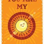 'My Sunshine' A4 Unframed P..