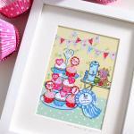 7X5 Mounted Print - 'Go On,..