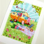 A4 Unframed Illustration Pr..